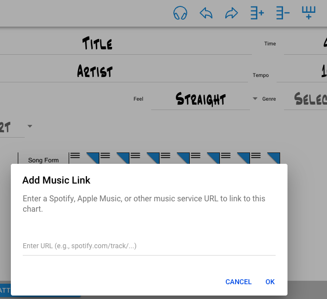 Build a chart bigger song link