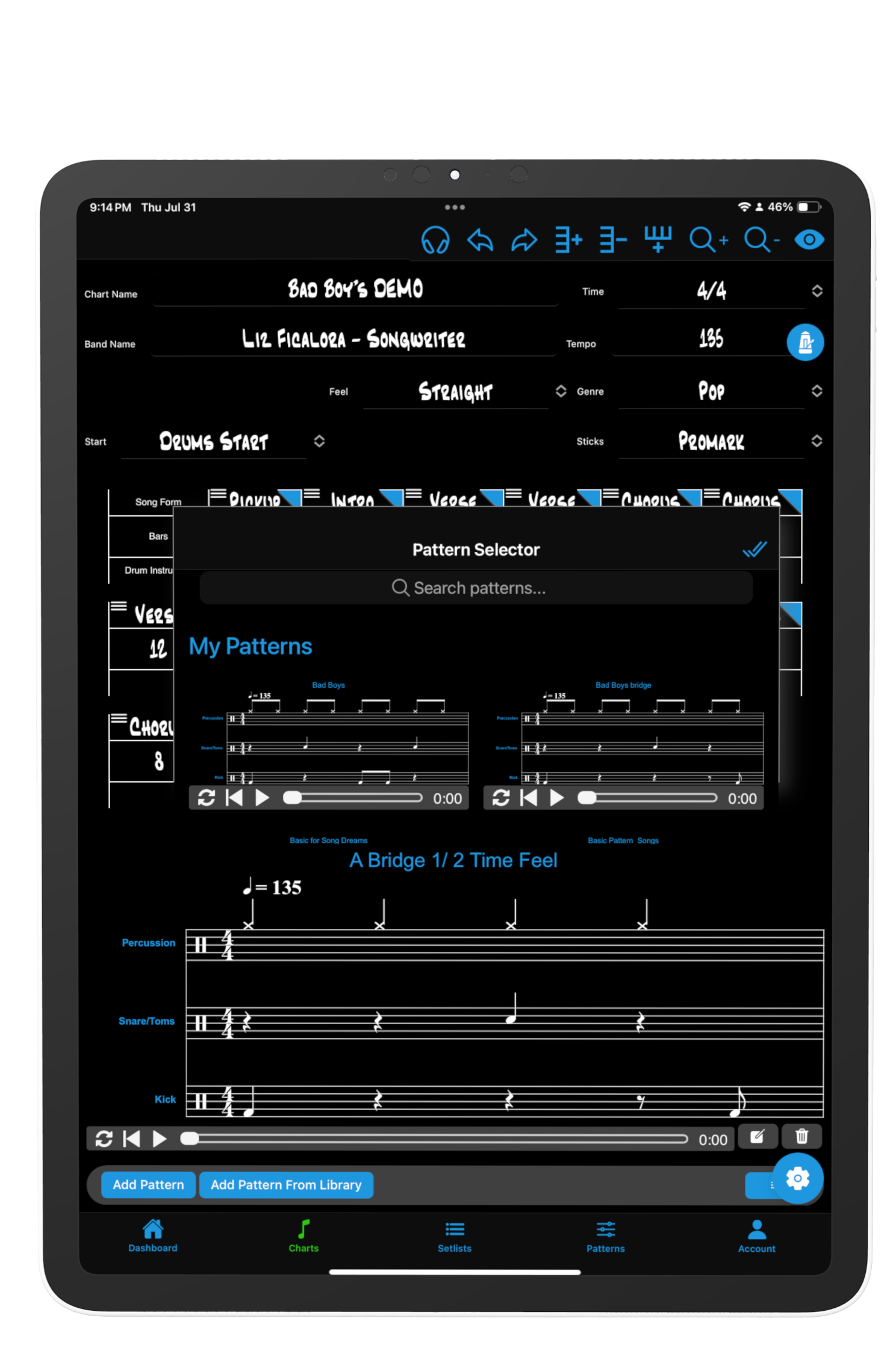 iPAD Users Pattern library Rotato Image 3953